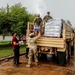Texas Military Members deliver water and ice to south Texas towns affected by Hurricane Hanna