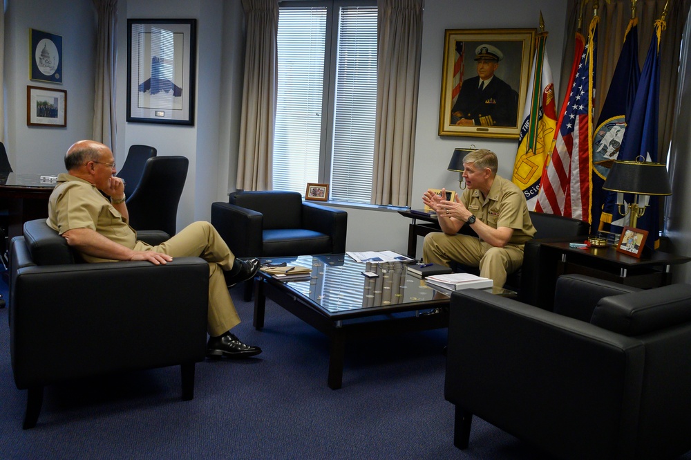 CNO Visits Office of Naval Research