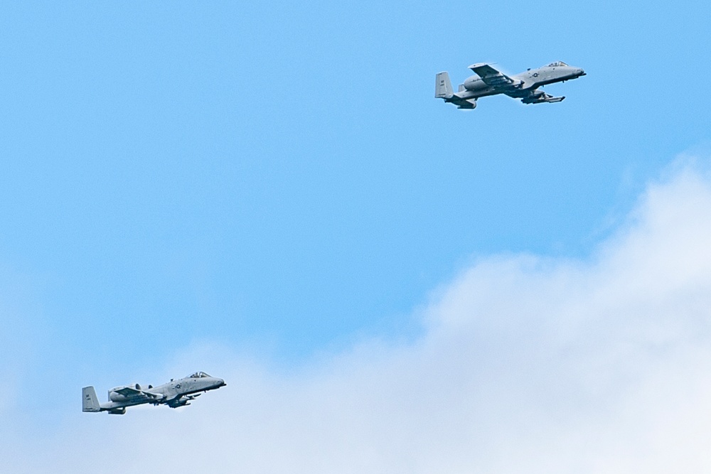 A-10 Thunderbolt IIs Participate in Northern Strike 20