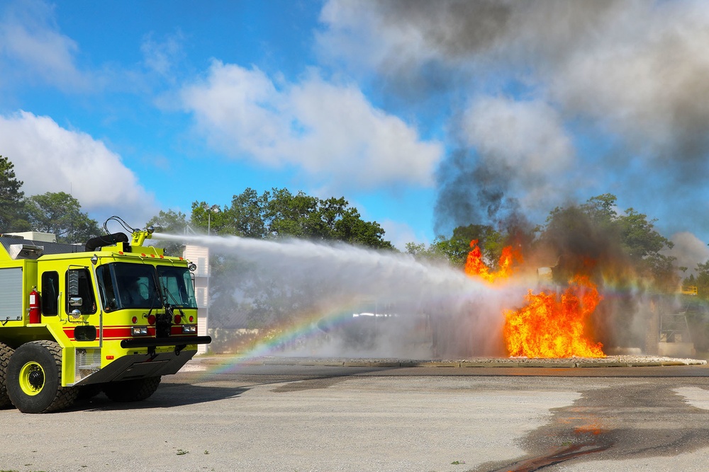 Northern Strike Fire Training at Alpena CRTC
