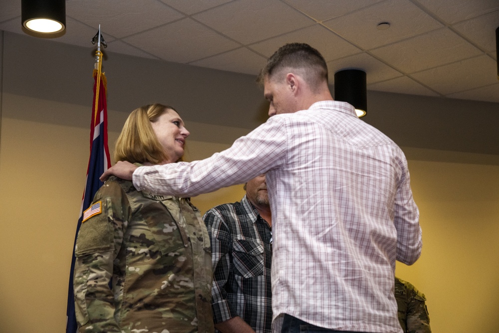 Promotion Ceremony for Sgt. Maj. Diane Smith