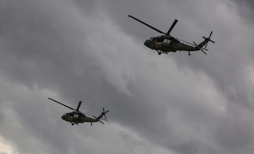 19th Group Paratroopers conduct static line airborne training