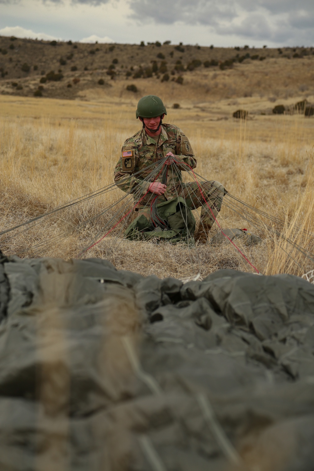 19th Group Paratroopers conduct static line airborne training