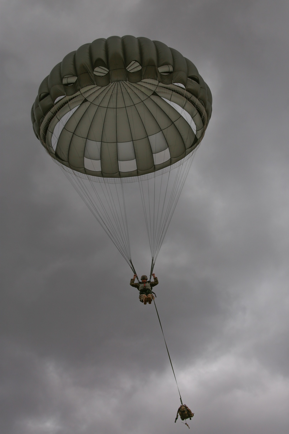 19th Group Paratroopers conduct static line airborne training