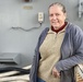 Ordinary Seaman Lynne Hazelip poses in her deck plate workspaces aboard USNS Benavidez