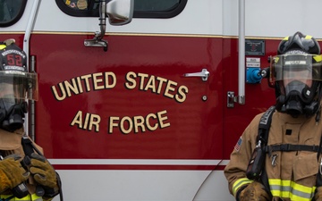 Off-duty Fire Department Airmen help rescue victim after accident
