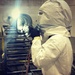 Fleet Readiness Center Southeast perfects F-5N engine air intake painting process