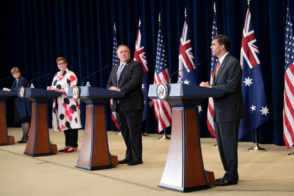 2020 Australia-U.S. Ministerial (AUSMIN) meetings