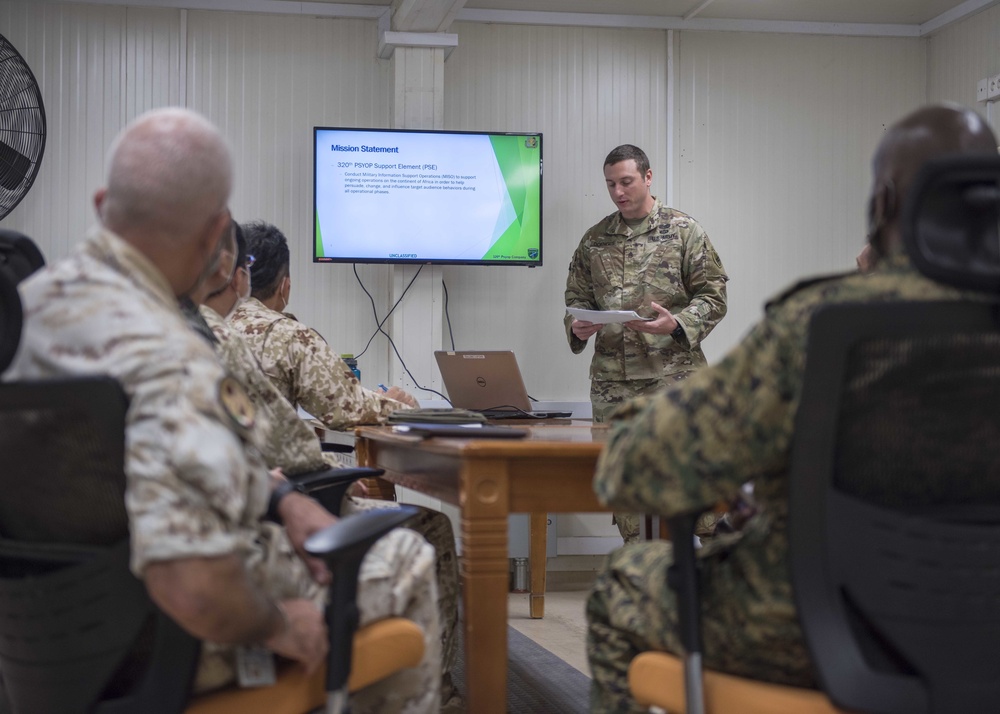 CJTF-HOA FLOs tour 320 PSYOPS