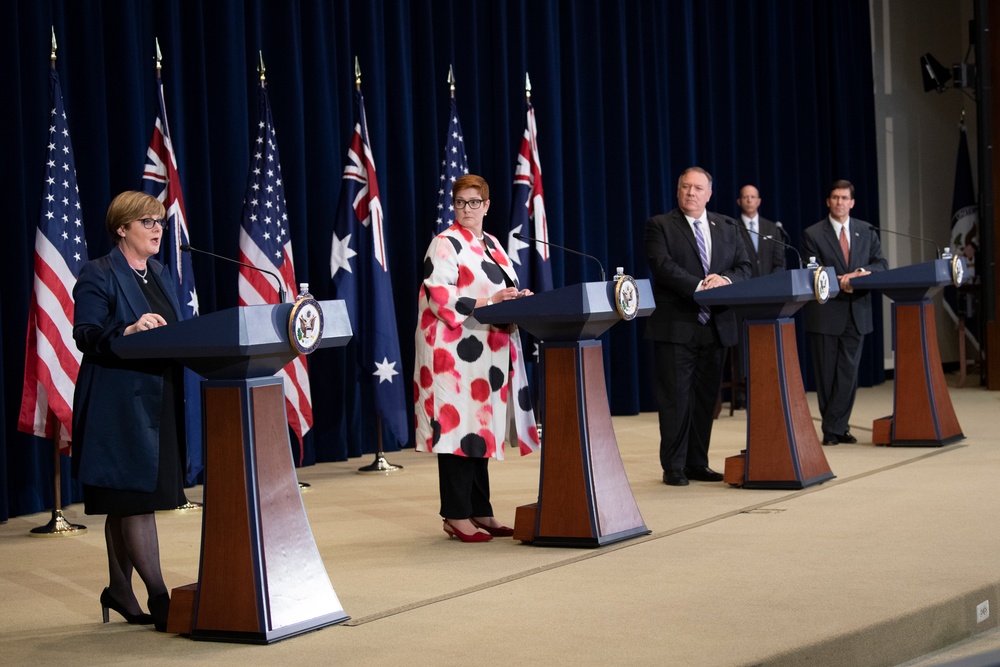 2020 Australia-U.S. Ministerial (AUSMIN) meetings