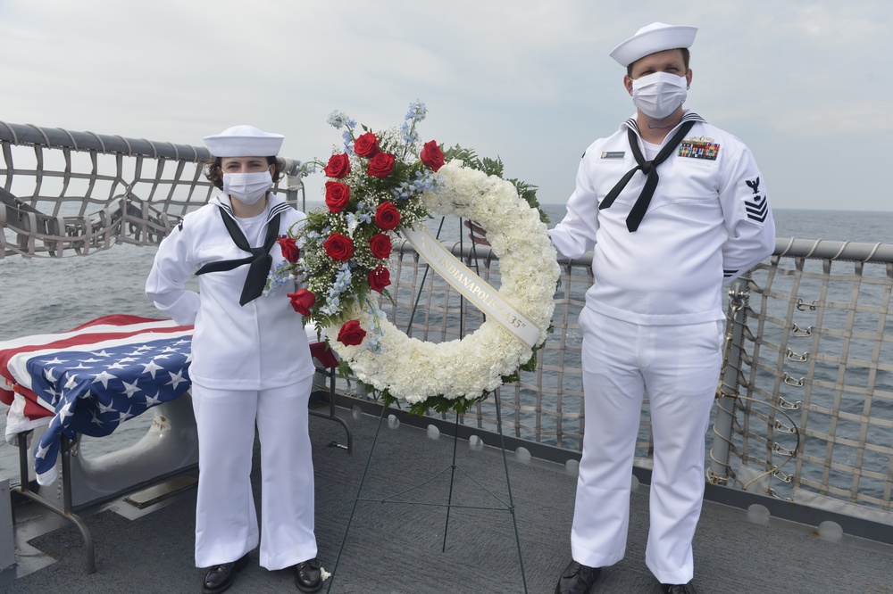 75th anniversary of the USS Indianapolis (CA-35)