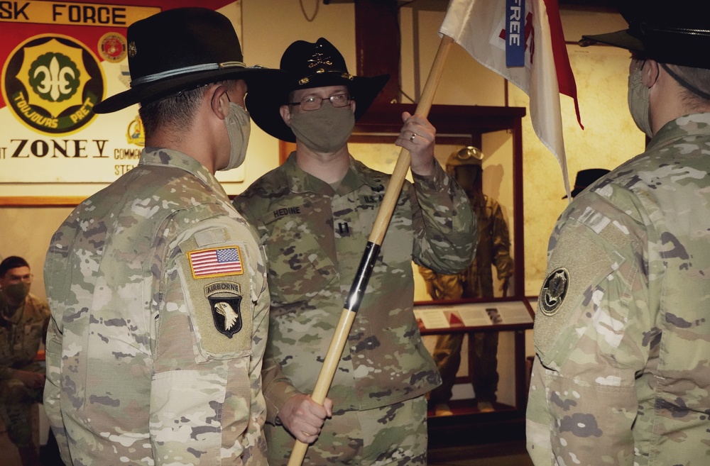 2CR’s RHHT holds change of command ceremony