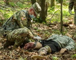 New York National Guard Soldiers observe COVID-19 precautions during Best Warrior event