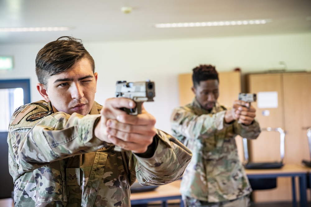 Defenders maintain readiness with new M18 pistol