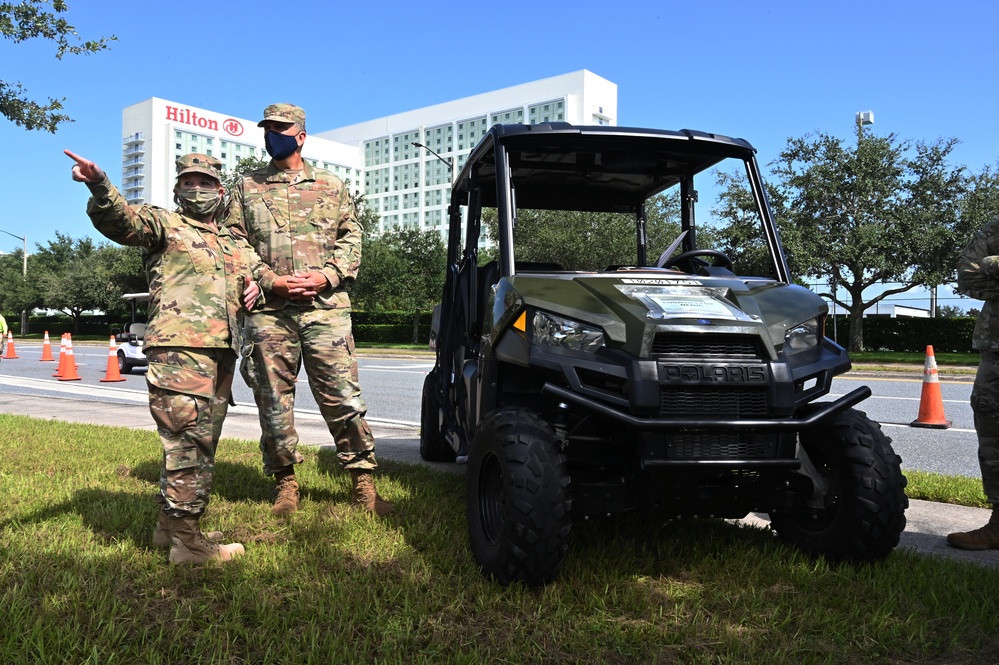 Brig. Gen. Michael Valle visits FLANG Airmen