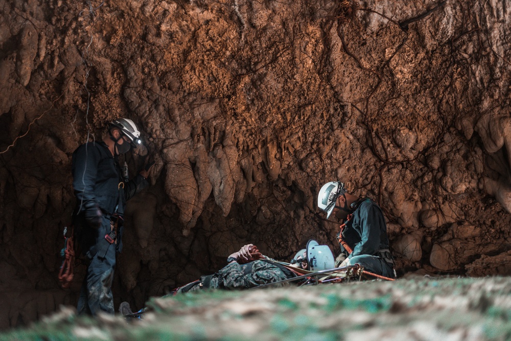 CBRN Rope Rescue technicians