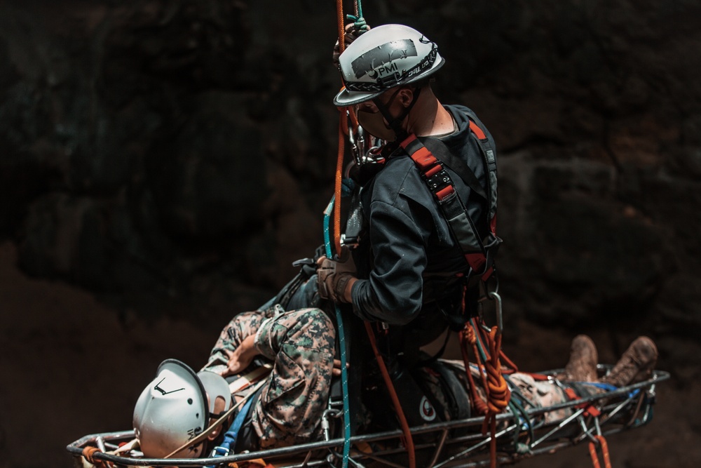 CBRN Rope Rescue technicians