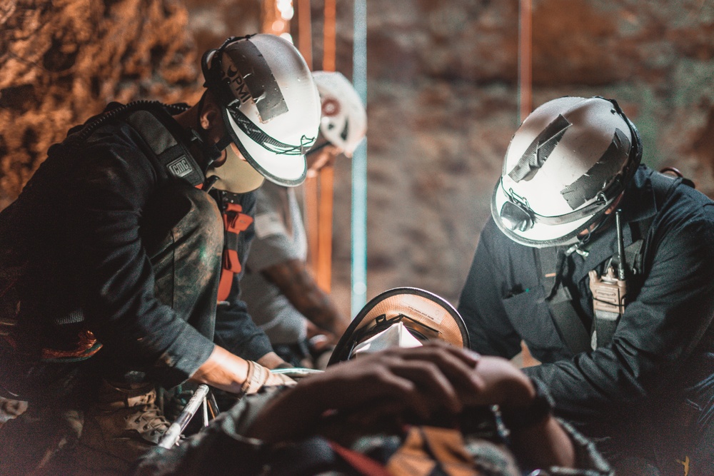 CBRN Rope Rescue technicians