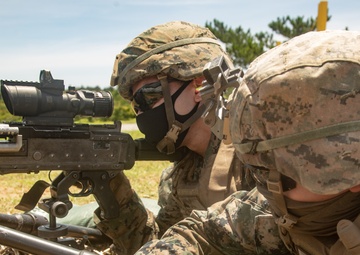 BLT 2/4, 31st MEU machine gun live fire