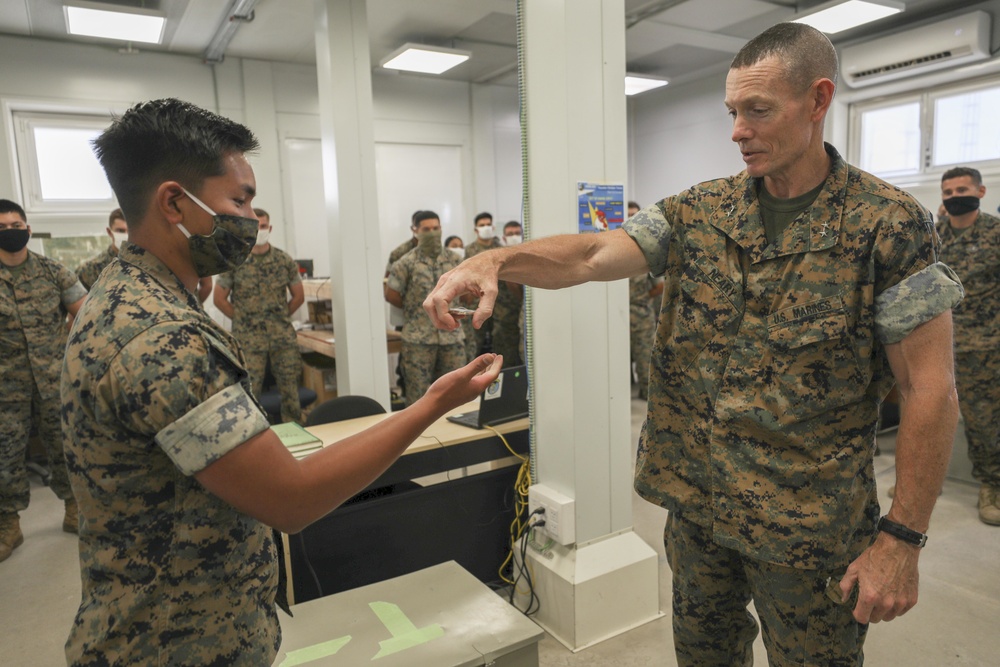 MFEA commander visits SPMAGTF-CR-AF 20.2