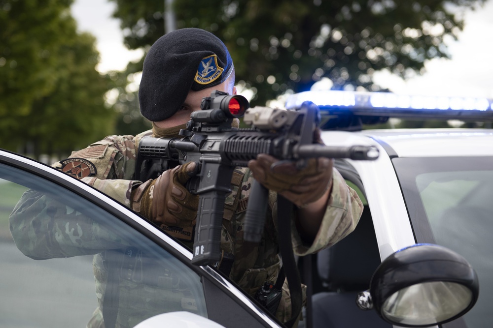 423rd Security Forces Squadron training