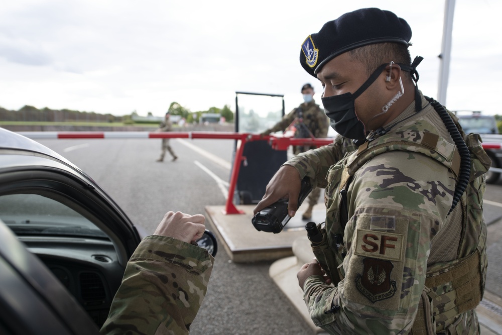 423rd Security Forces Squadron training