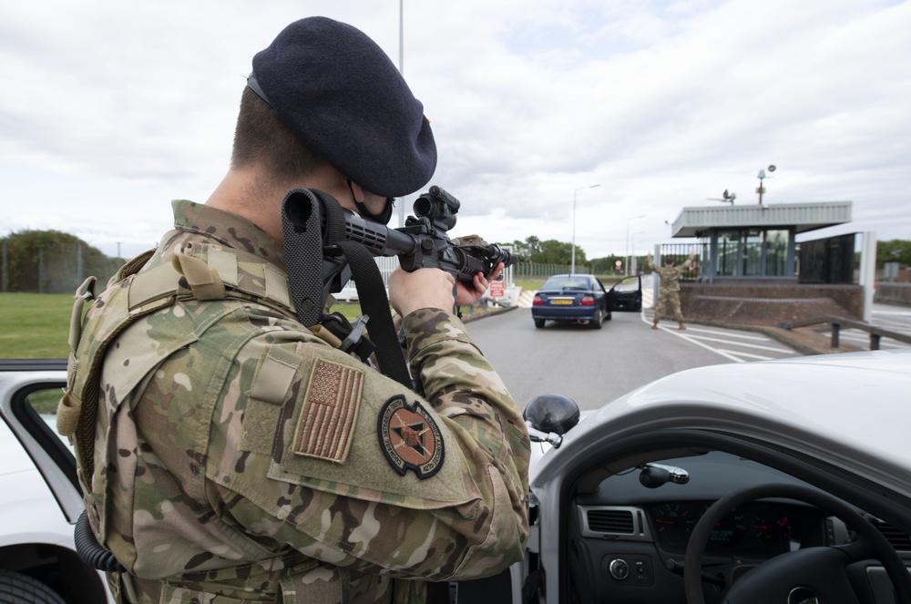 423rd Security Forces Squadron training