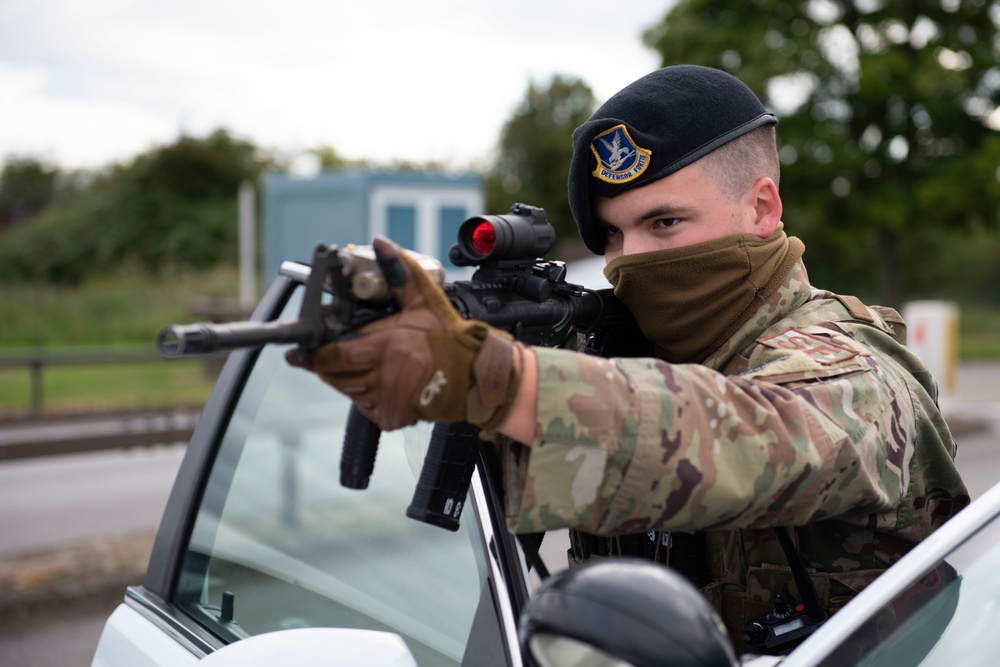 423rd Security Forces Squadron training