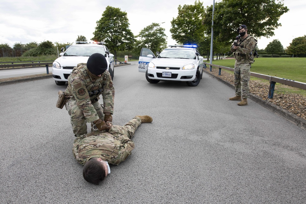 423rd Security Forces Squadron training