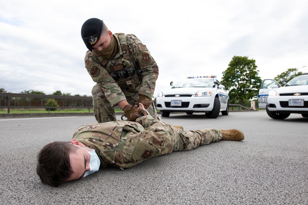 423rd Security Forces Squadron training