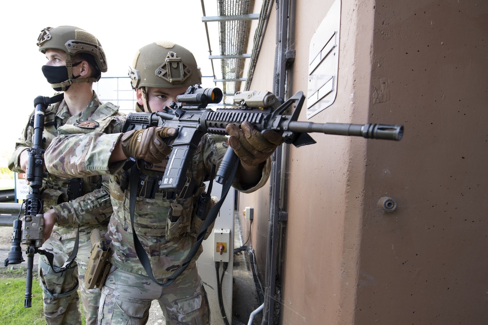 423rd Security Forces Squadron training