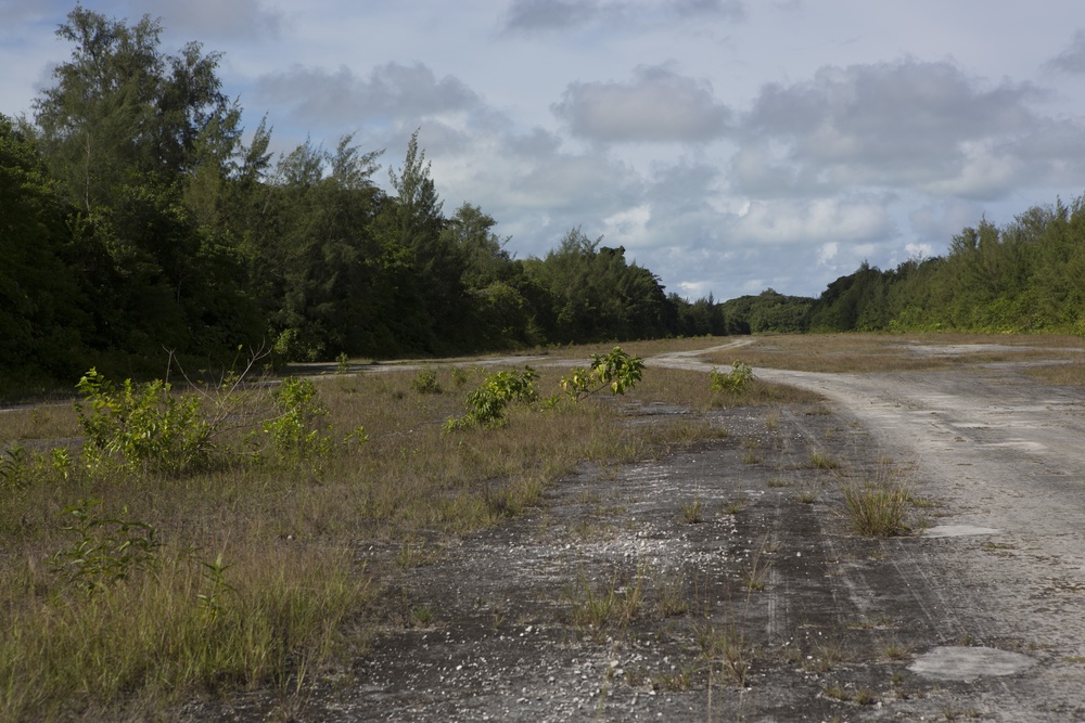 TF KM20 Marines commence Peleliu airfield repair project