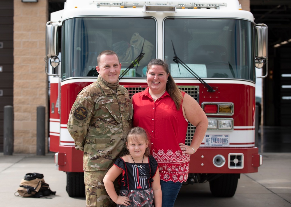 Military Spouse Donates Snacks To Deployed Firefighters