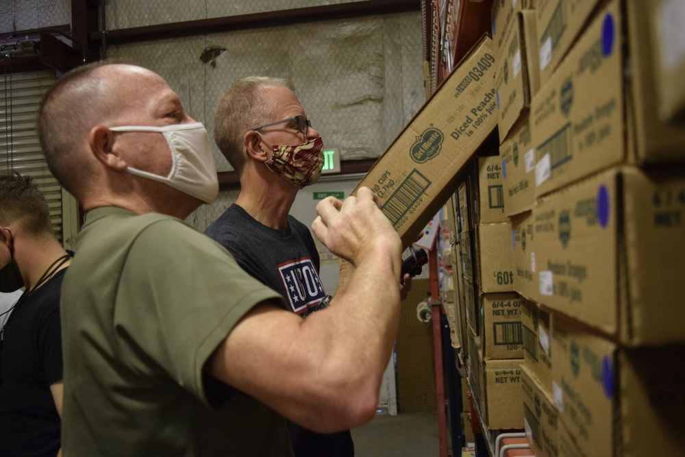 CLDJ Residents Volunteer at NEX in Support of $16 Million Inventory