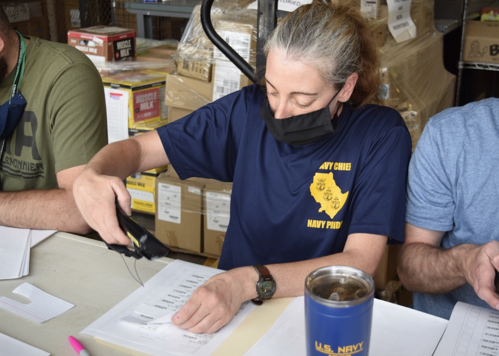 CLDJ Residents Volunteer at NEX in Support of $16 Million Inventory