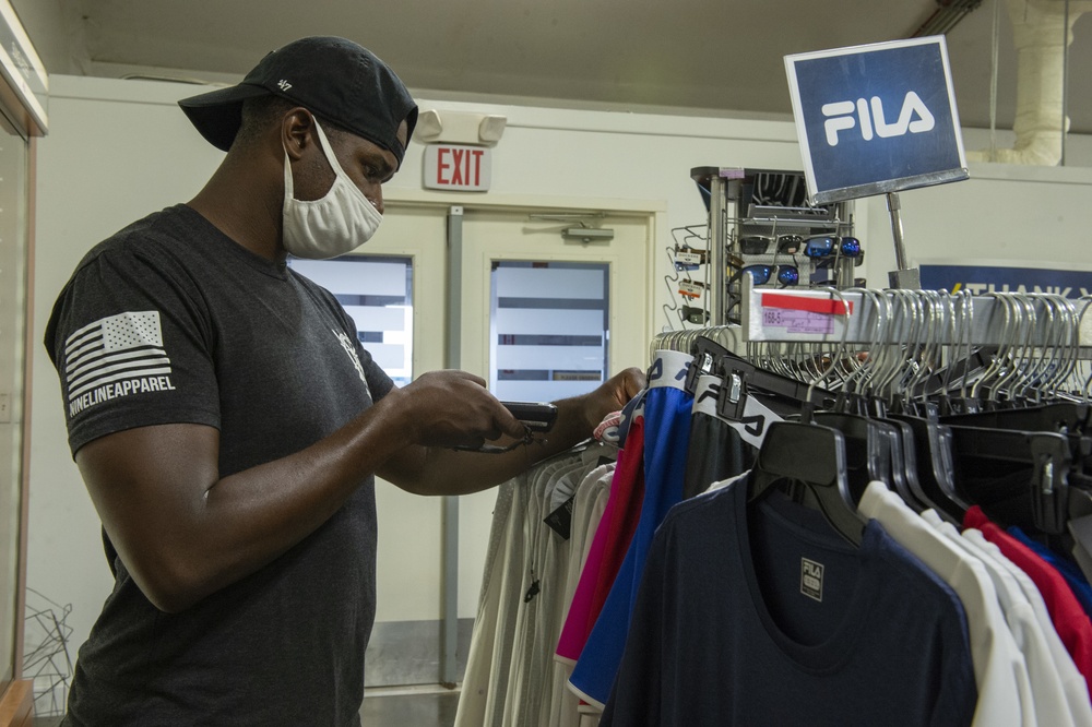 CLDJ Residents Volunteer at NEX in Support of $16 Million Inventory