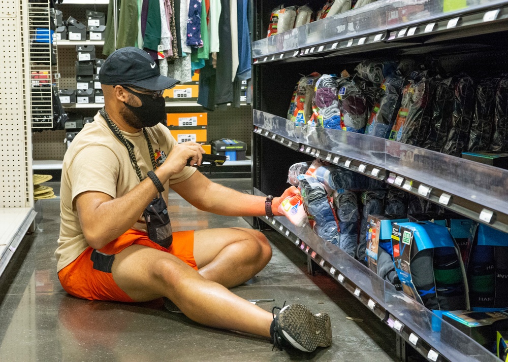 CLDJ Residents Volunteer at NEX in Support of $16 Million Inventory