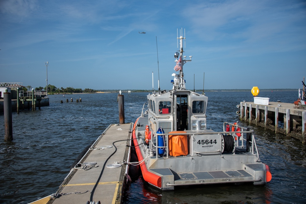 Coast Guard Station Mayport crews prepare for Hurricane Isaias response