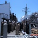 USS Mobile Bay holds change of command