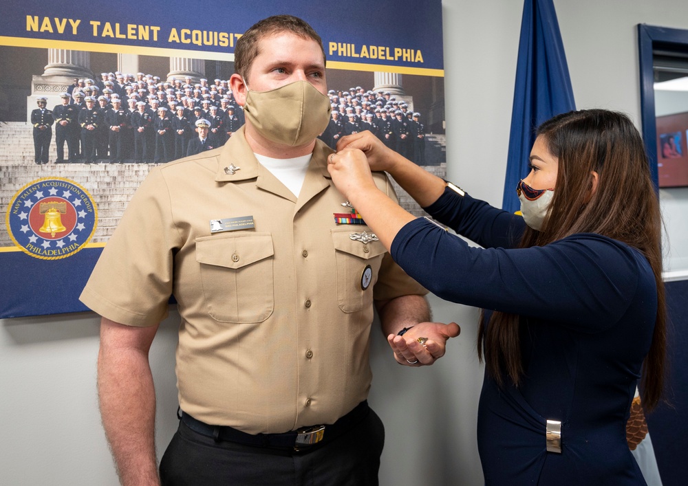 NTAG Philadelphia Sailors advance to 1st Class Petty Officers