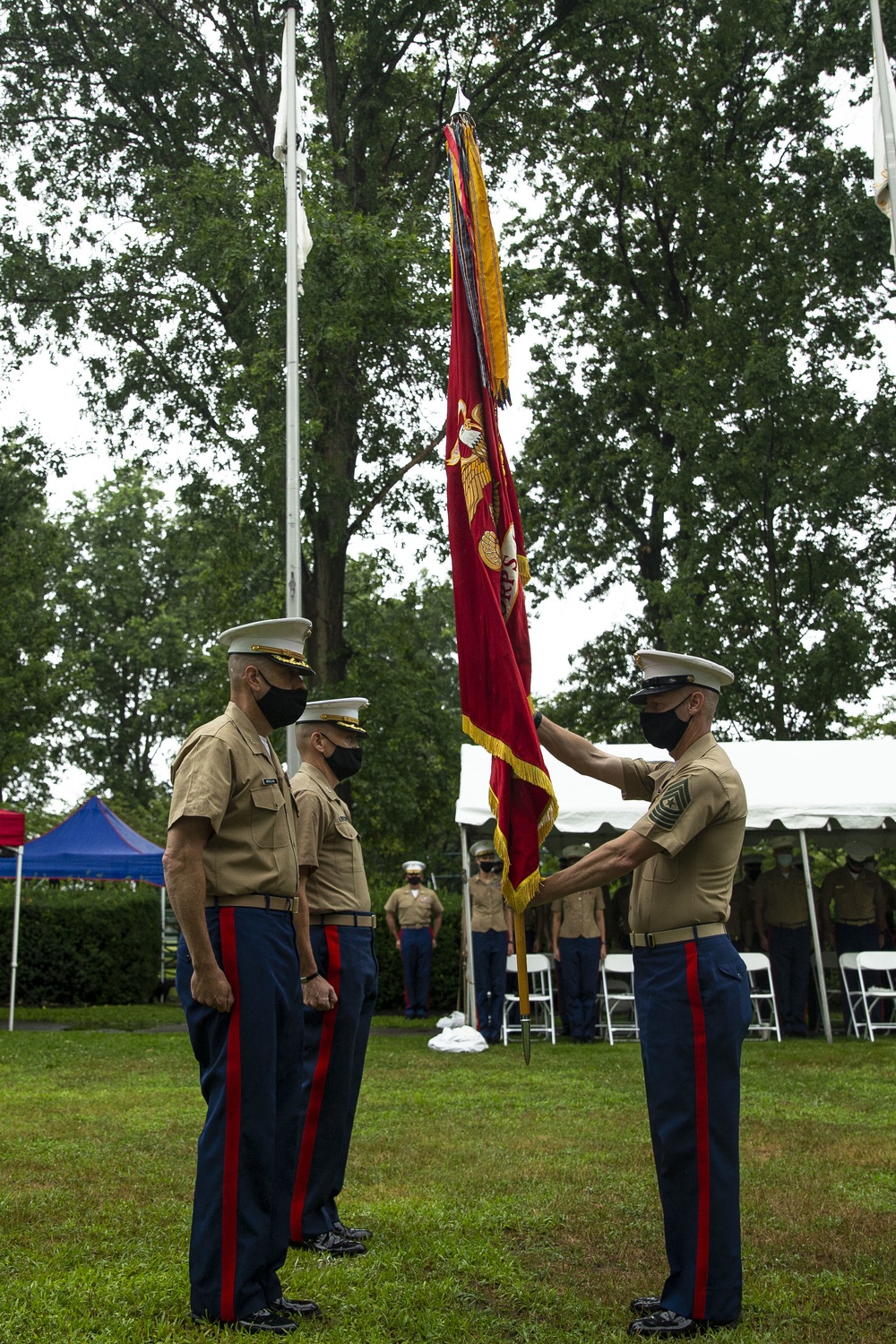 1st Marine Corps District Conducts Change of Command and Retirement Ceremony