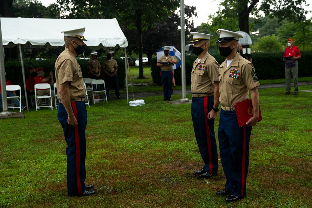 1st Marine Corps District Conducts Change of Command and Retirement Ceremony