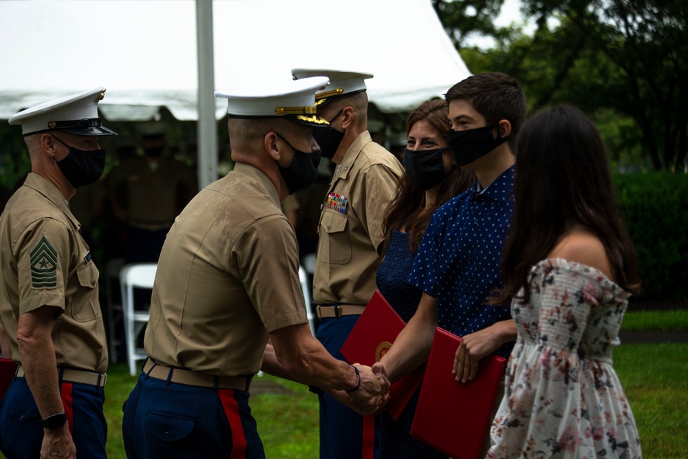 1st Marine Corps District Conducts Change of Command and Retirement Ceremony