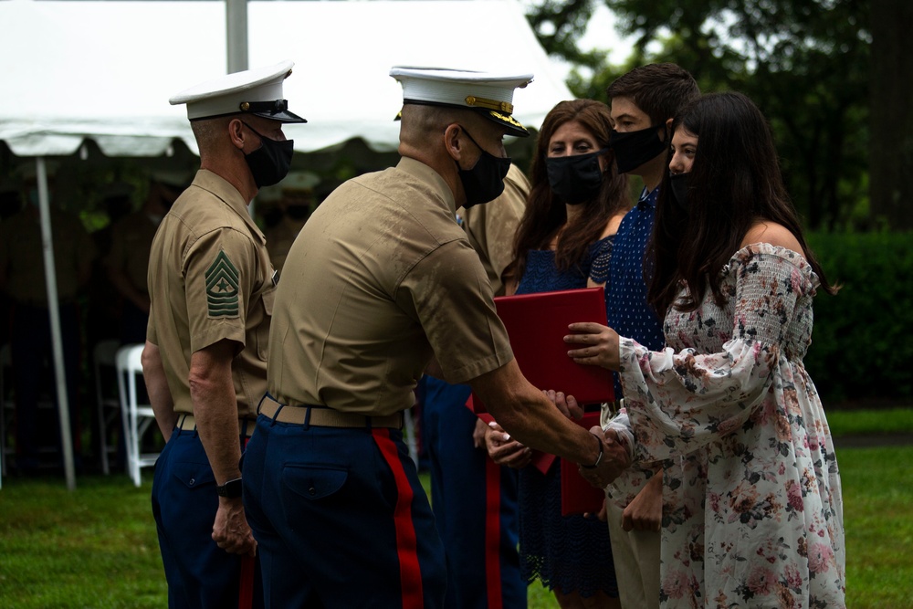 1st Marine Corps District Conducts Change of Command and Retirement Ceremony