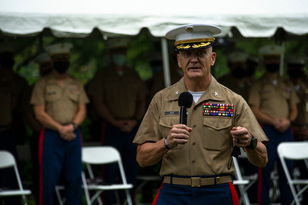 1st Marine Corps District Conducts Change of Command and Retirement Ceremony