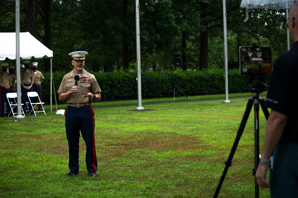 1st Marine Corps District Conducts Change of Command and Retirement Ceremony