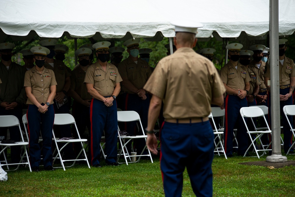 1st Marine Corps District Conducts Change of Command and Retirement Ceremony