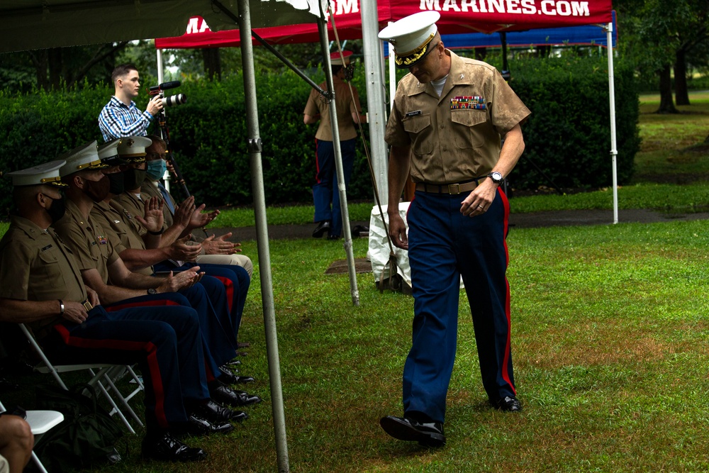 1st Marine Corps District Conducts Change of Command and Retirement Ceremony