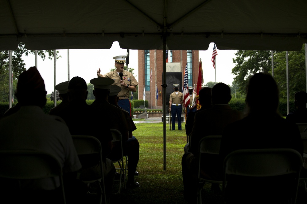 1st Marine Corps District Conducts Change of Command and Retirement Ceremony