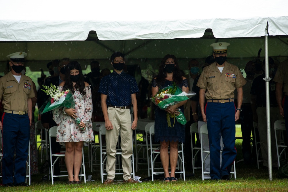 1st Marine Corps District Conducts Change of Command and Retirement Ceremony